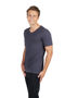 Picture of Ramo Mens Raw Cotton Wave V Neck Tee T918TV